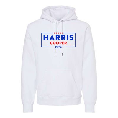 Kamala Harris Roy Cooper Support Harris Cooper 2024 Premium Hoodie