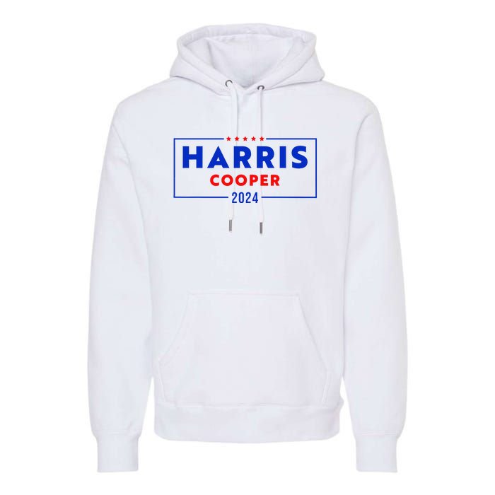 Kamala Harris Roy Cooper Support Harris Cooper 2024 Premium Hoodie