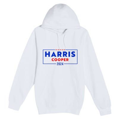 Kamala Harris Roy Cooper Support Harris Cooper 2024 Premium Pullover Hoodie