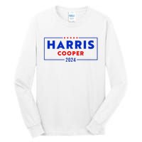 Kamala Harris Roy Cooper Support Harris Cooper 2024 Tall Long Sleeve T-Shirt