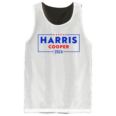 Kamala Harris Roy Cooper Support Harris Cooper 2024 Mesh Reversible Basketball Jersey Tank