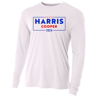 Kamala Harris Roy Cooper Support Harris Cooper 2024 Cooling Performance Long Sleeve Crew