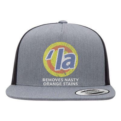 Kamala Harris Removes Nasty Orange Stains Flat Bill Trucker Hat