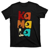 Kamala Harris Retro Cat Typography Cat Lady Kamala Harris T-Shirt