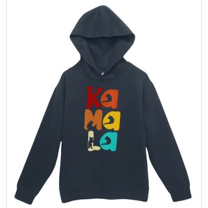 Kamala Harris Retro Cat Typography Cat Lady Kamala Harris Urban Pullover Hoodie