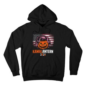 Kamala Harris Retro Halloween Jack O Lantern Flag 2024 Hoodie