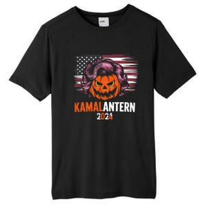 Kamala Harris Retro Halloween Jack O Lantern Flag 2024 Tall Fusion ChromaSoft Performance T-Shirt