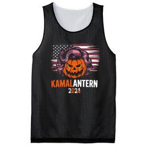 Kamala Harris Retro Halloween Jack O Lantern Flag 2024 Mesh Reversible Basketball Jersey Tank