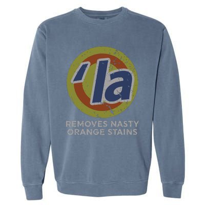 Kamala Harris Removes Nasty Orange Stains Vintage Retro Garment-Dyed Sweatshirt