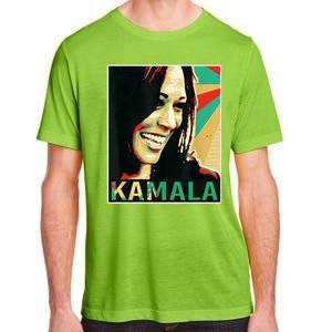 Kamala Harris Retro Portrait Adult ChromaSoft Performance T-Shirt