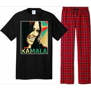 Kamala Harris Retro Portrait Pajama Set