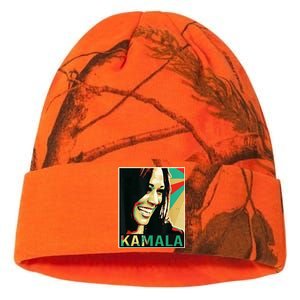 Kamala Harris Retro Portrait Kati Licensed 12" Camo Beanie