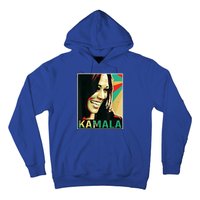 Kamala Harris Retro Portrait Hoodie