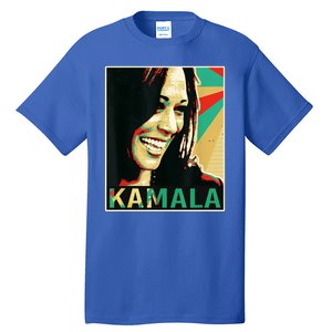 Kamala Harris Retro Portrait Tall T-Shirt