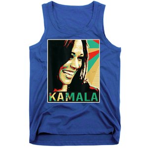 Kamala Harris Retro Portrait Tank Top