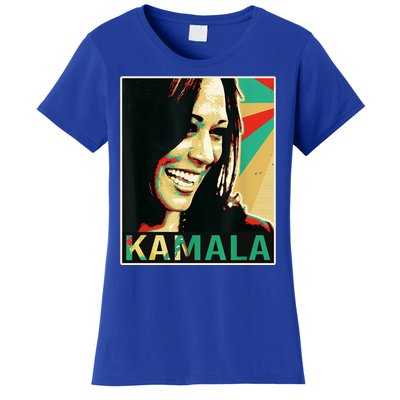 Kamala Harris Retro Portrait Women's T-Shirt