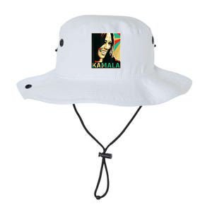 Kamala Harris Retro Portrait Legacy Cool Fit Booney Bucket Hat