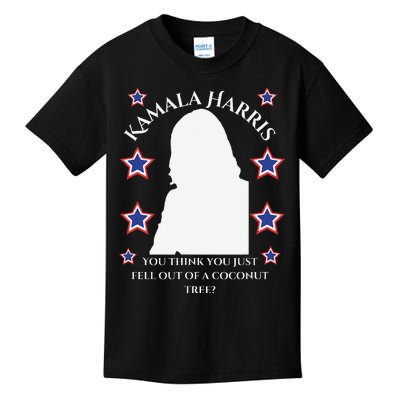 Kamala Harris Runs For First Lady President Usa Support Kids T-Shirt