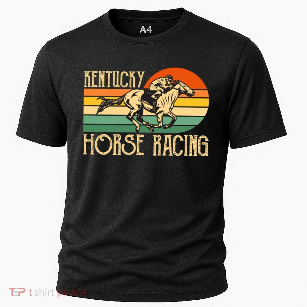 Kentucky Horse Racing Fan Retro Derby Racing Festival Party Gift Performance Shirt