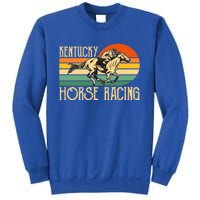 Kentucky Horse Racing Fan Retro Derby Racing Festival Party Gift Sweatshirt