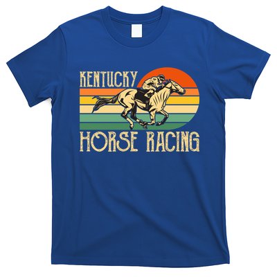 Kentucky Horse Racing Fan Retro Derby Racing Festival Party Gift T-Shirt