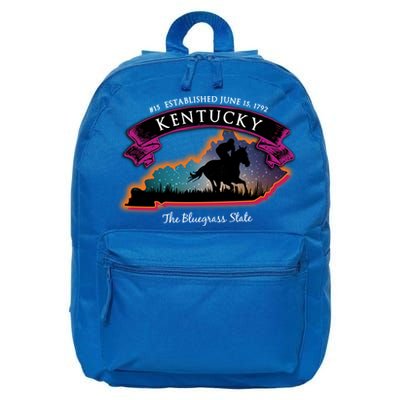 Kentucky Horse Racing Souvenir Great Gift 16 in Basic Backpack