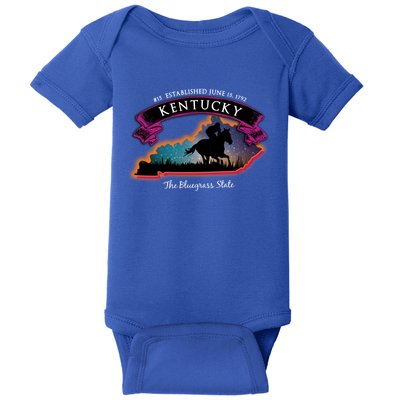 Kentucky Horse Racing Souvenir Great Gift Baby Bodysuit