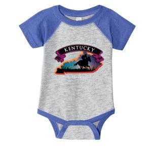 Kentucky Horse Racing Souvenir Great Gift Infant Baby Jersey Bodysuit