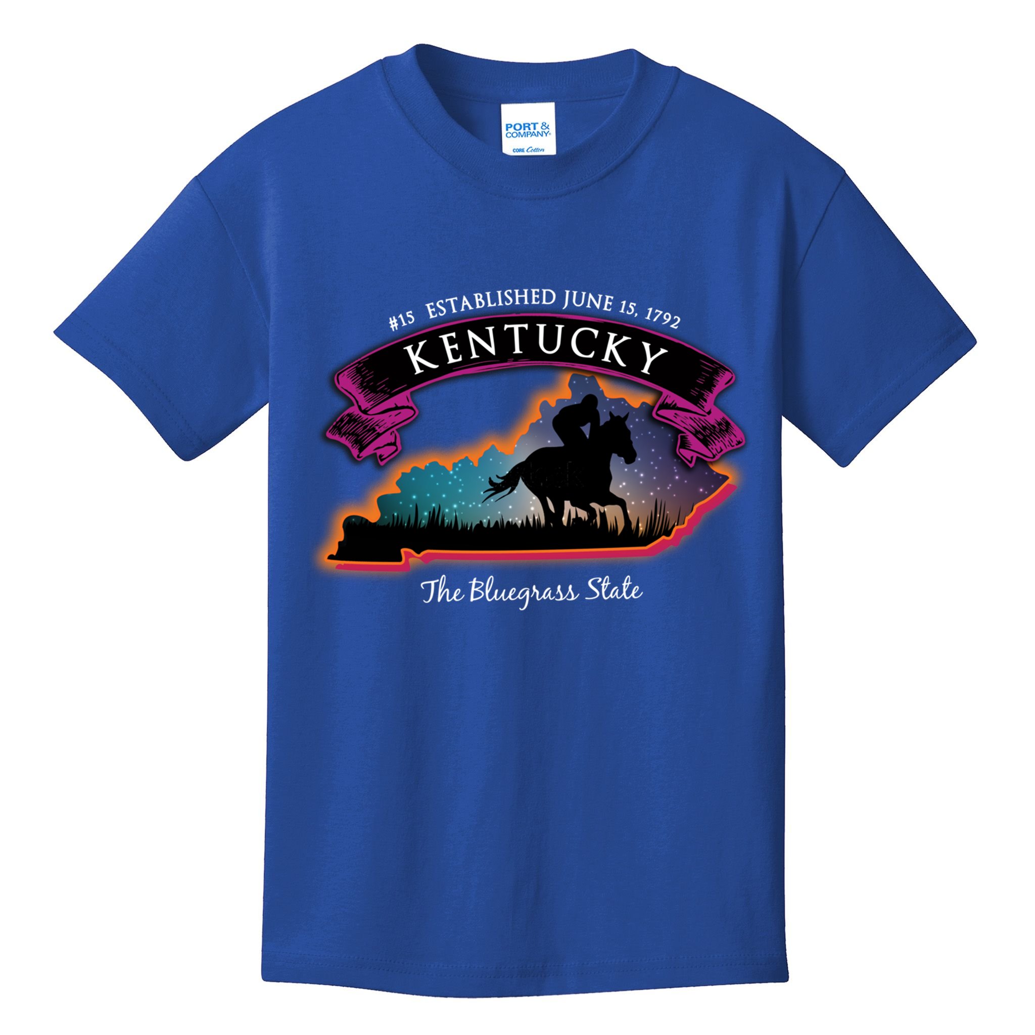 Kentucky Horse Racing Souvenir Great Gift Kids T-Shirt
