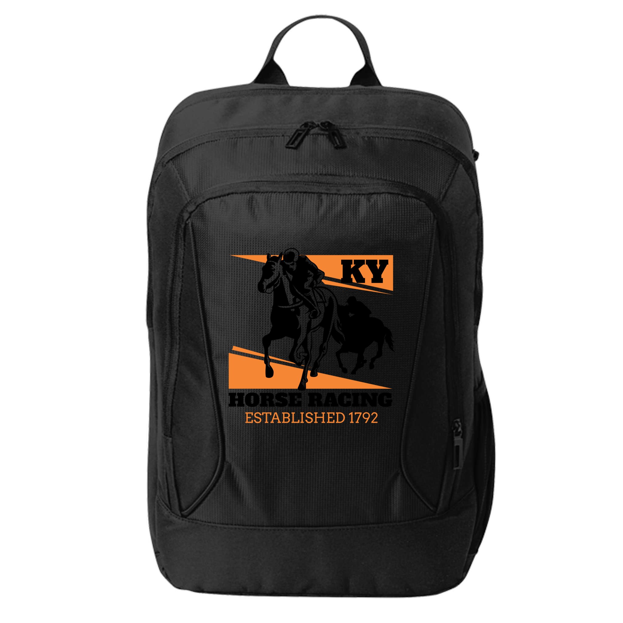 Kentucky Horse Racing Vintage Ky Derby Horse Jockey Costume Cool Gift City Backpack