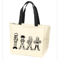 Kodone Hitman Reborn Panda Poster Zip Tote Bag