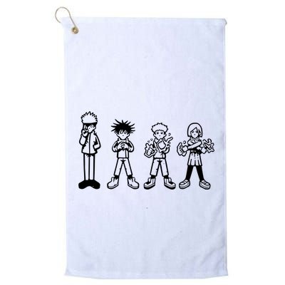 Kodone Hitman Reborn Panda Poster Golf Towel