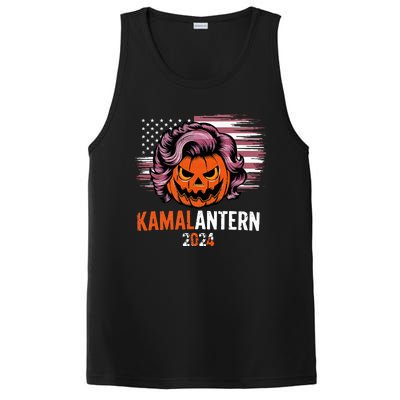 Kamala Harris Retro Halloween Jack O Lantern Flag 2024 PosiCharge Competitor Tank