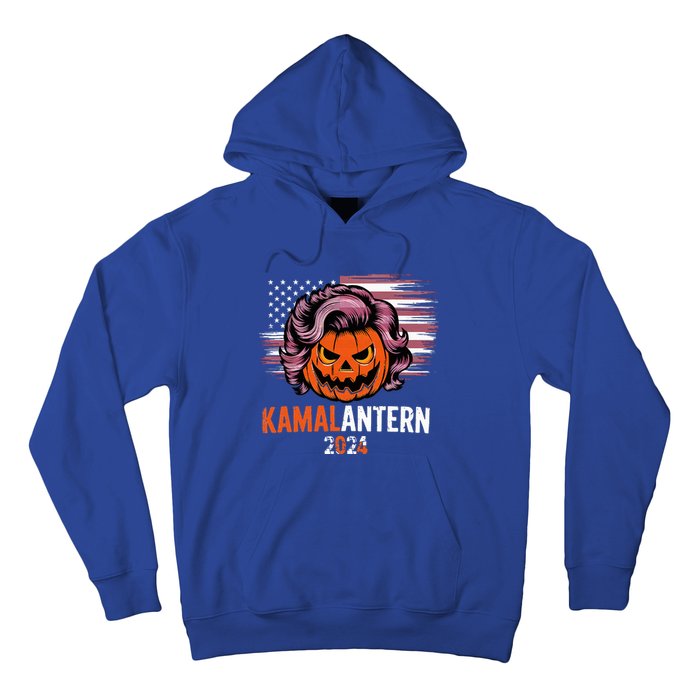 Kamala Harris Retro Halloween Jack O Lantern Flag 2024 Hoodie