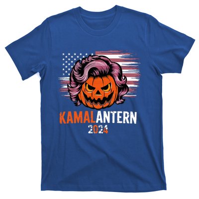 Kamala Harris Retro Halloween Jack O Lantern Flag 2024 T-Shirt