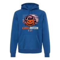 Kamala Harris Retro Halloween Jack O Lantern Flag 2024 Premium Hoodie