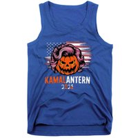 Kamala Harris Retro Halloween Jack O Lantern Flag 2024 Tank Top