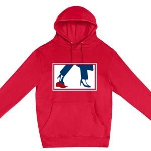 Kalama Harris Red Hat Maga Retro Premium Pullover Hoodie