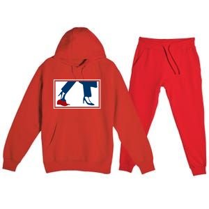 Kalama Harris Red Hat Maga Retro Premium Hooded Sweatsuit Set