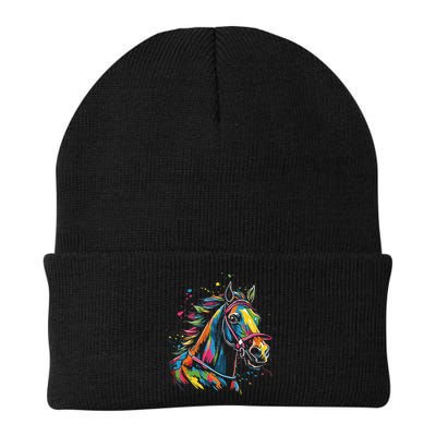 Kentucky Horse Racing Painting Derby Horse Jockey Costume Beanie