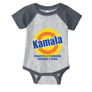 Kamala Harris Removes Stubborn Orange Stains Detegent Cute Gift Infant Baby Jersey Bodysuit