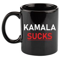 Kamala Harris Sucks 11oz C Handle Ceramic Mug