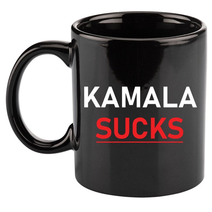 Kamala Harris Sucks 11oz C Handle Ceramic Mug
