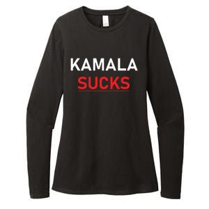 Kamala Harris Sucks Womens CVC Long Sleeve Shirt