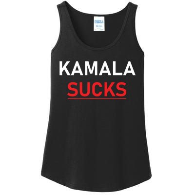 Kamala Harris Sucks Ladies Essential Tank