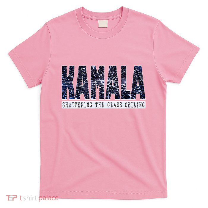 Kamala Harris Shattering The Glass Ceiling T-Shirt