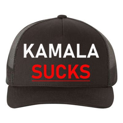 Kamala Harris Sucks Yupoong Adult 5-Panel Trucker Hat