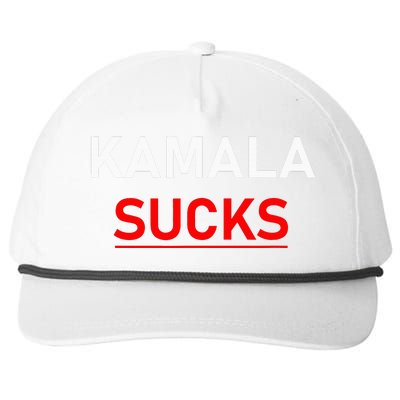 Kamala Harris Sucks Snapback Five-Panel Rope Hat