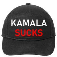 Kamala Harris Sucks 7-Panel Snapback Hat