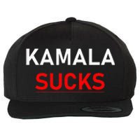 Kamala Harris Sucks Wool Snapback Cap